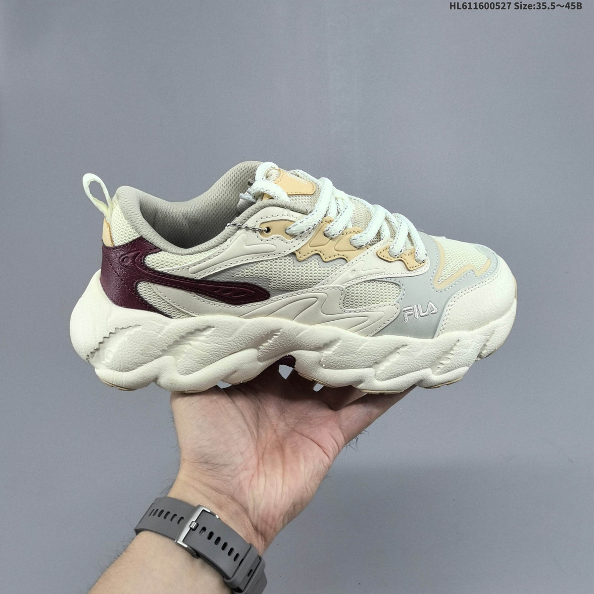 FILA FERN 2S Low-Cut Chunky Sneakers F12W61111 - product image from the listing.