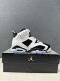 Air Jordan 6 Reverse Oreo Sneakers White Black CT8529-108 - product image from the listing.