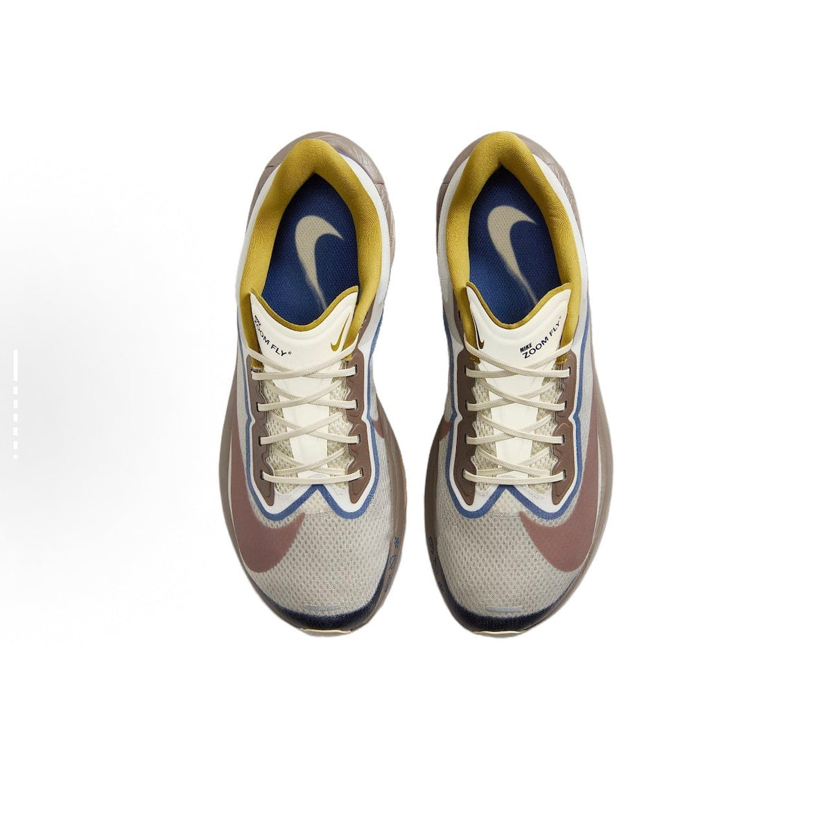Nike Zoom Fly 6 Running Shoes in Grey Brown - product image from the listing.