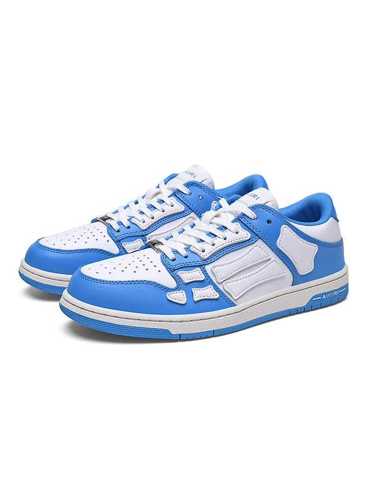 Blue and White AMIRI Low-Top Sneakers MFS003-462 - product image from the listing.