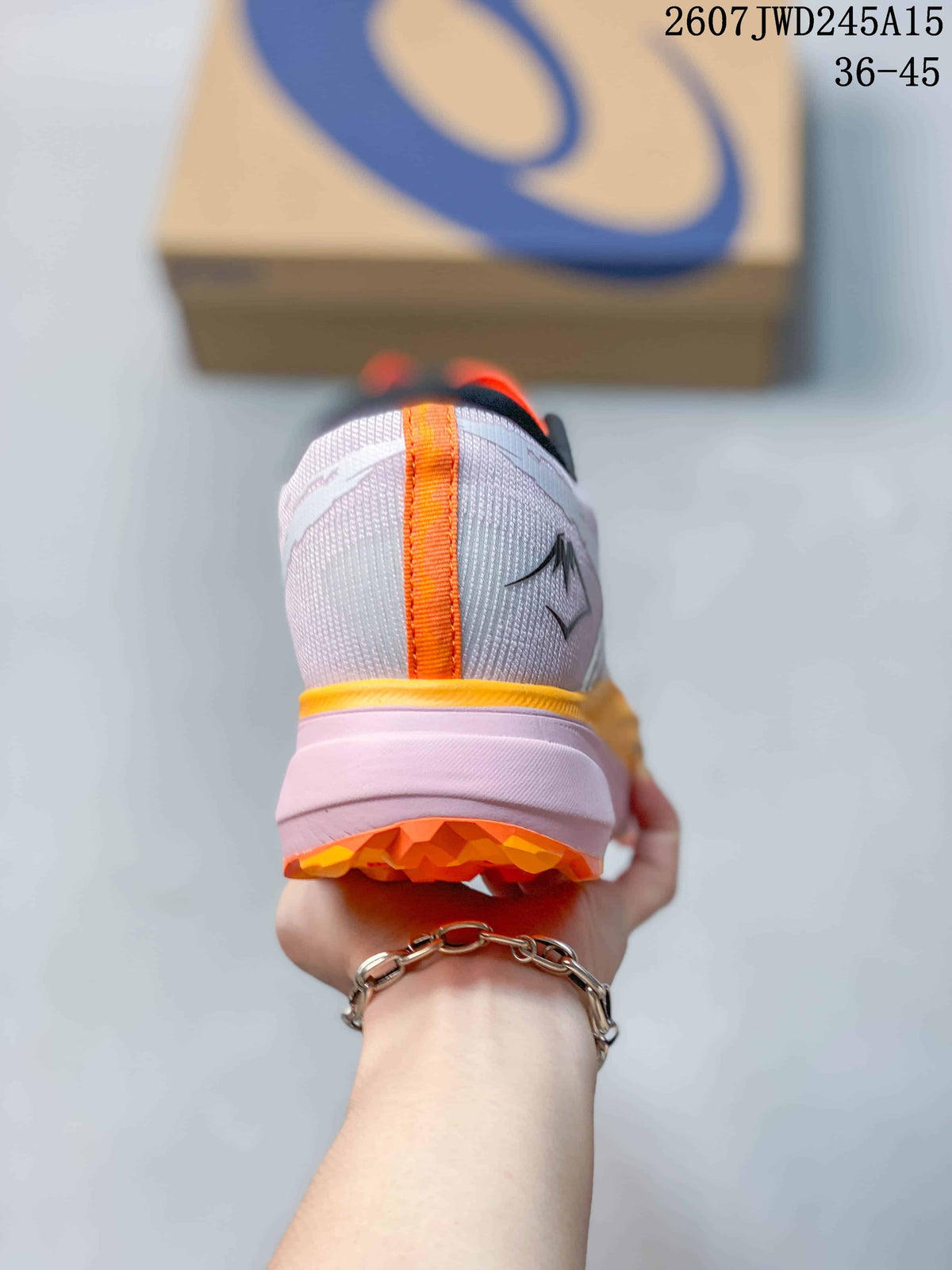 ASICS GEL-MAGIC SPEED 4 Running Shoes in Pink Orange - product image from the listing.