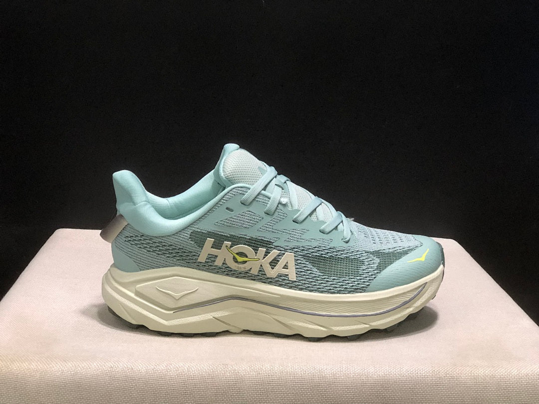 HOKA Challenger 8 Trail Running Shoes, in Pale Blue - product image from the listing.