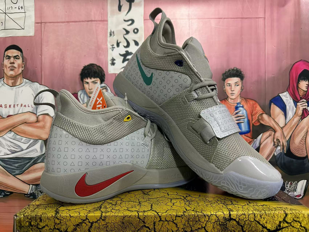 Grey Nike PG 2.5 Basketball Shoes - product image from the listing.