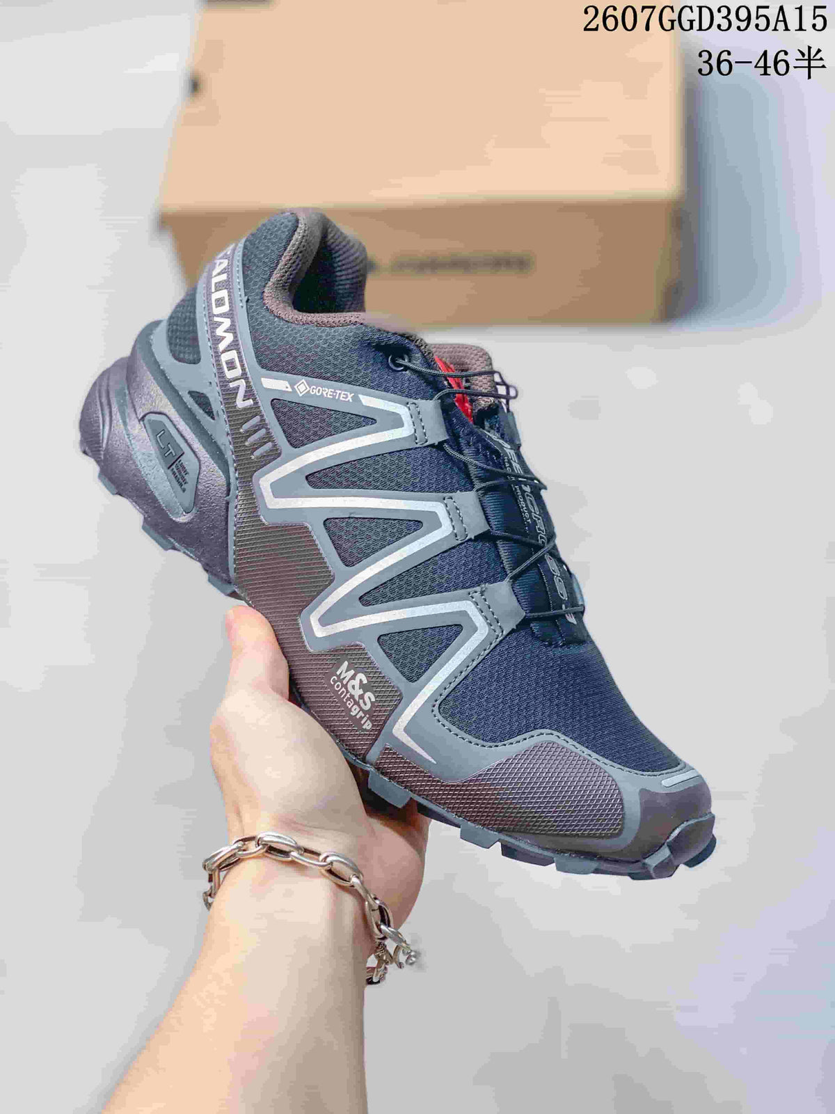 Salomon Speedcross 3 Trail Running Shoes in Gray 2607GGD395A15 - product image from the listing.