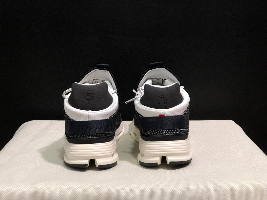 Black and White On Cloudnova 1 Sneakers - product image from the listing.