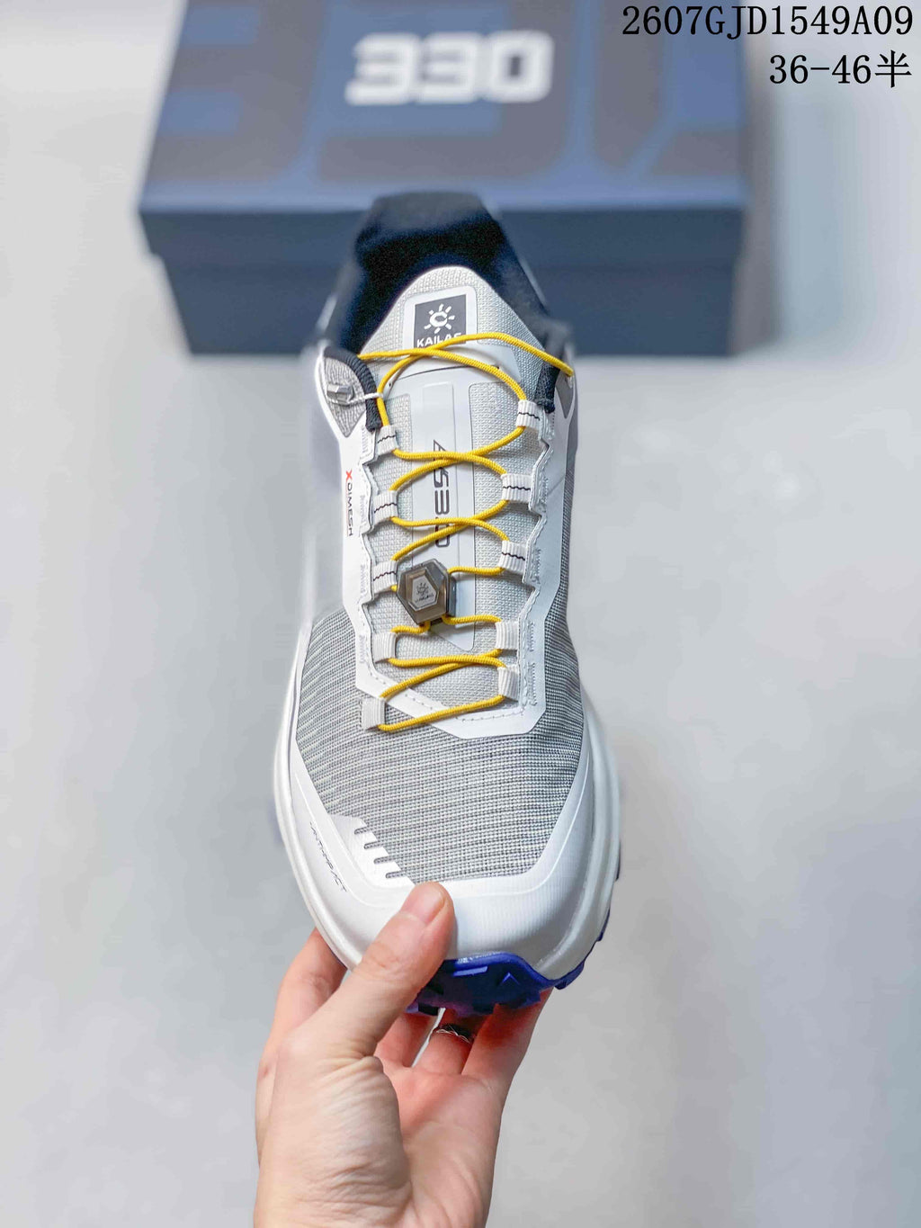 Kailas Fuga Ex 330 Trail Running Shoes in Grey Purple - product image from the listing.