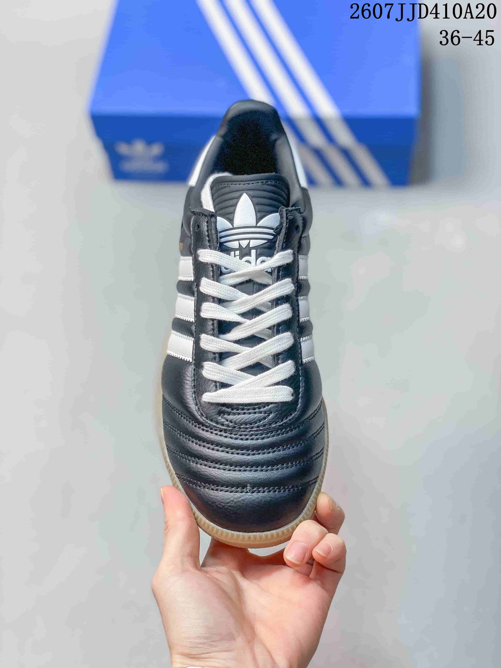 Adidas Originals Samba OG Sneakers in Black White - product image from the listing.