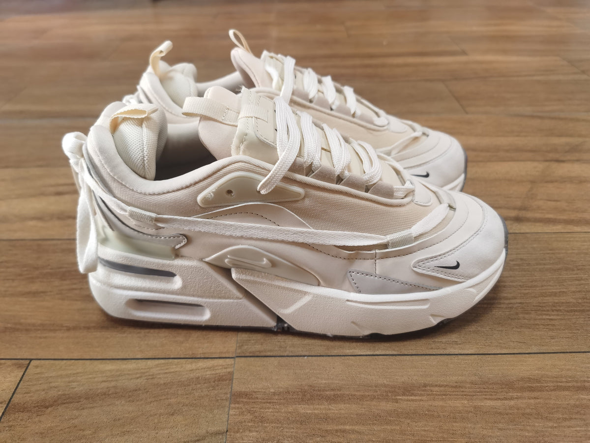 Nike Air Max Furyosa Sneakers in White Beige - product image from the listing.