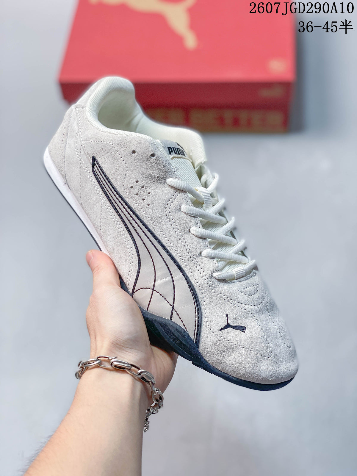 Puma Catch Soleil SD Sneakers in White 402681-11 - product image from the listing.