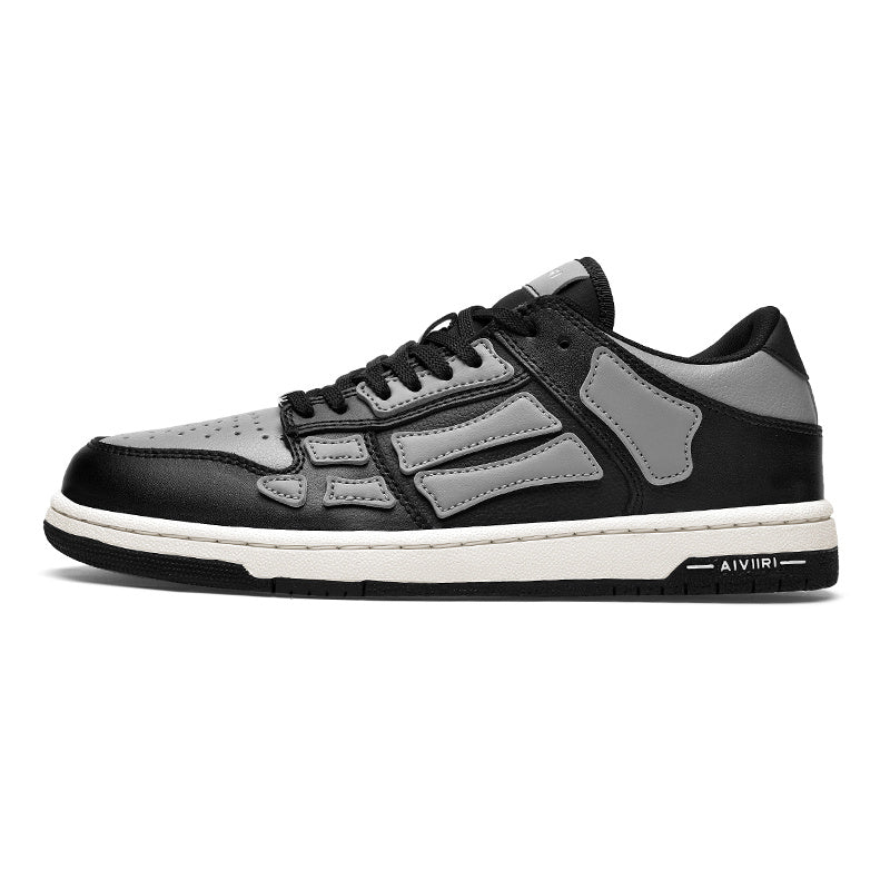 AIVIIRI Low-Top Sneakers in Black and Gray - product image from the listing.