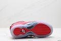 Nike Air Foamposite One Basketball Sneakers in Red and Black - product image from the listing.