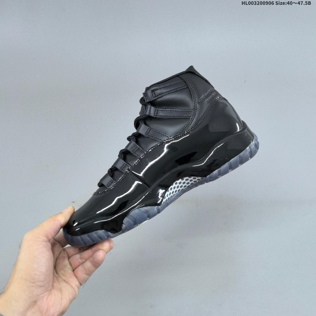 Jordan 11 High CDG Sneakers in Black - product image from the listing.