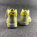 Air Jordan 6 Floral Yellow High-Top Sneakers - product image from the listing.