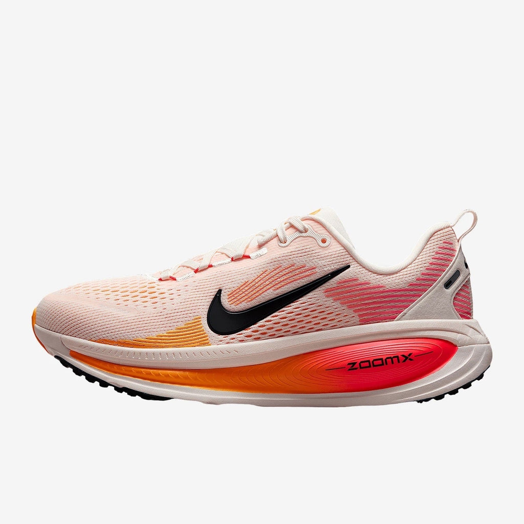 Nike Vomero 18 Running Shoes HM6804-100 in White Orange - product image from the listing.