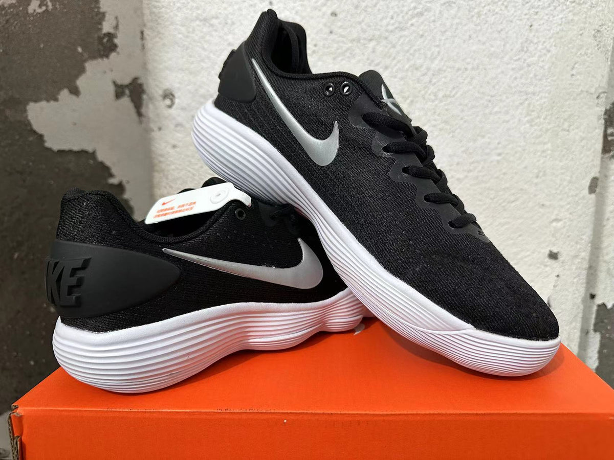 Nike Hyperdunk 2017 Basketball Shoes in Black and Silver - product image from the listing.