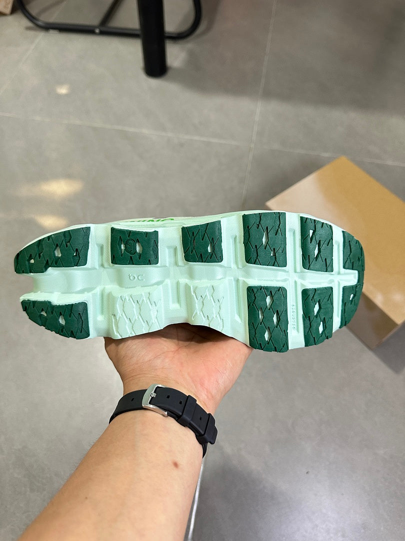 On Cloudmonster 2 Running Shoes in Mint Green - product image from the listing.