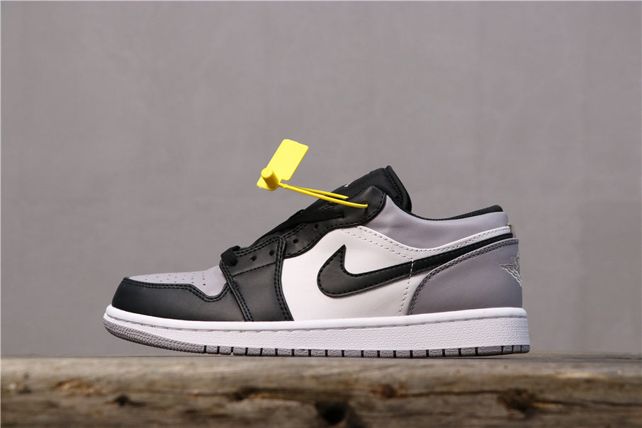Jordan 1 Low Shadow Sneakers in Grey 553558-110 - product image from the listing.