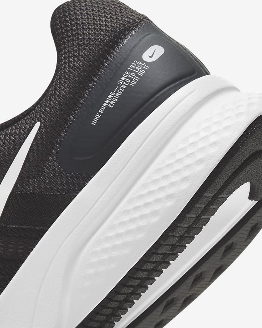 Nike Run Swift 2 Running Shoes in Black White CU3517-004 - product image from the listing.