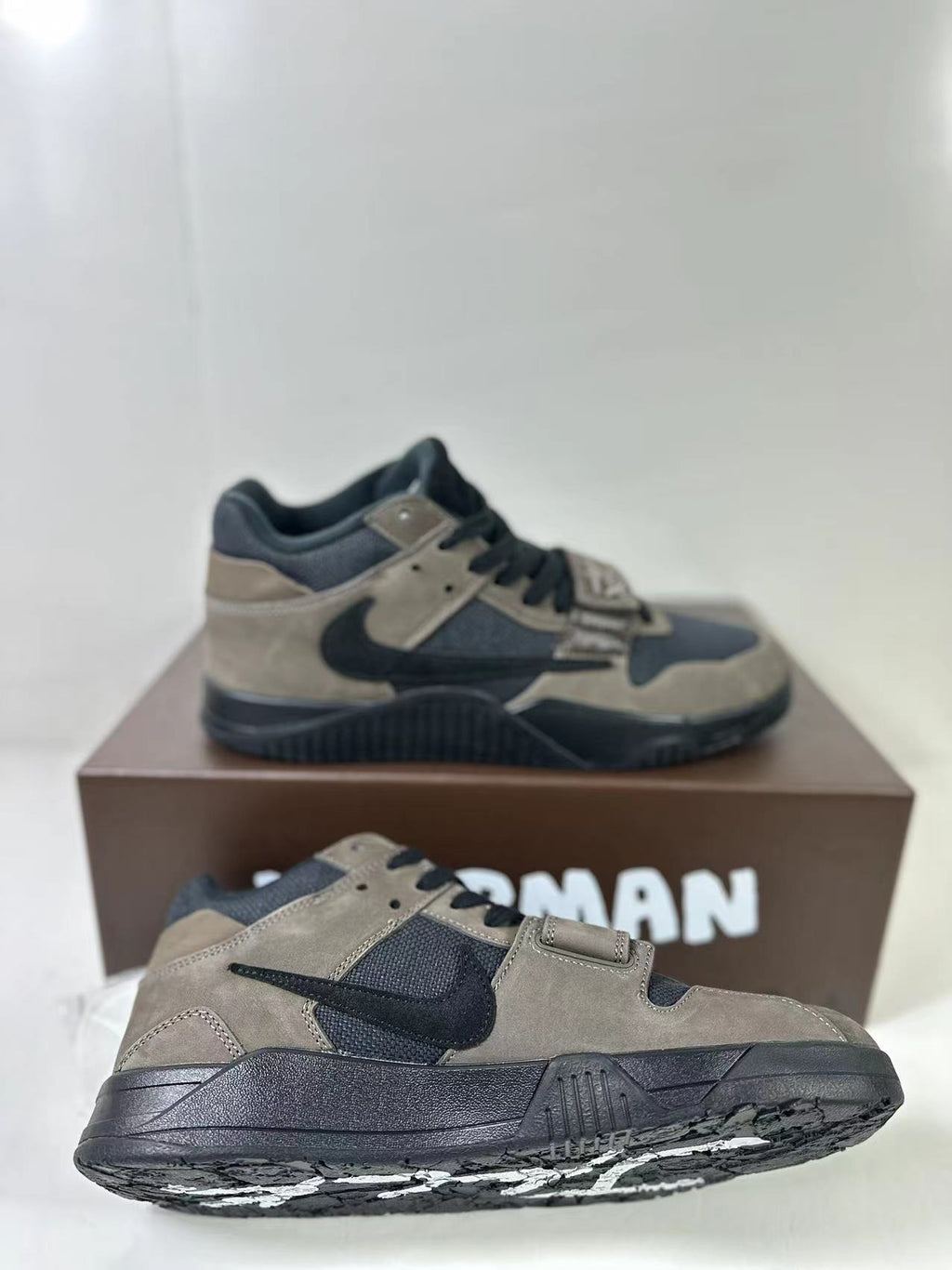 Jordan Jumpman Jack TR in Black Brown FZ8117-204 - product image from the listing.
