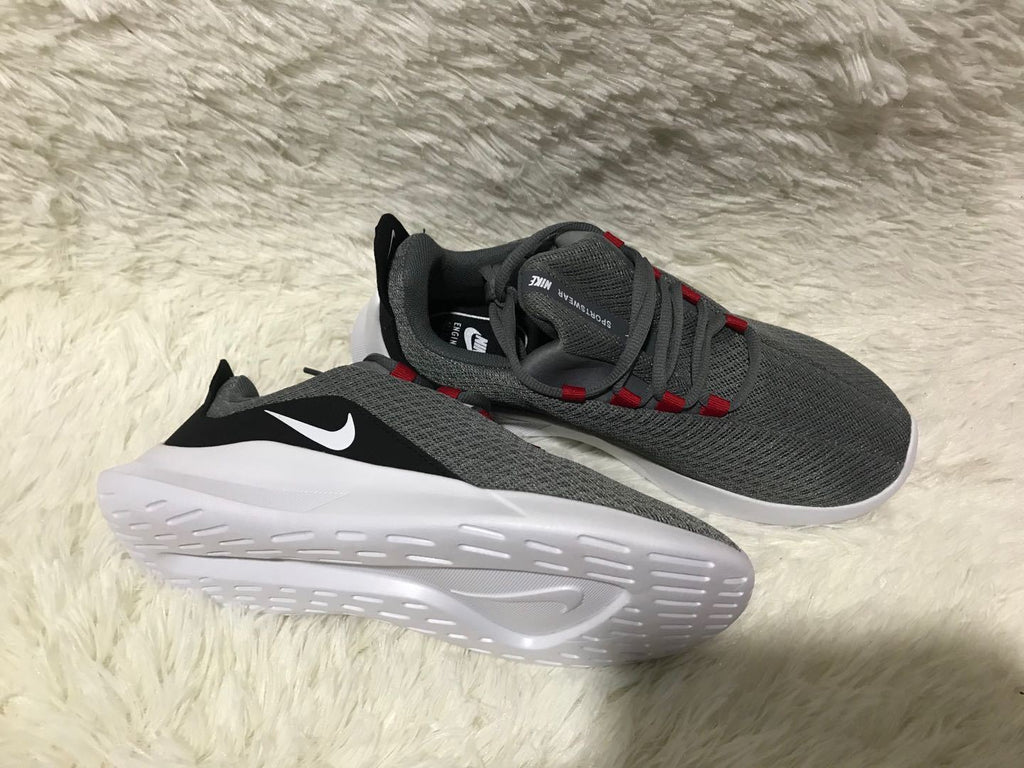 Nike Lunar 5 Sneakers in Gray, in White and Red - product image from the listing.