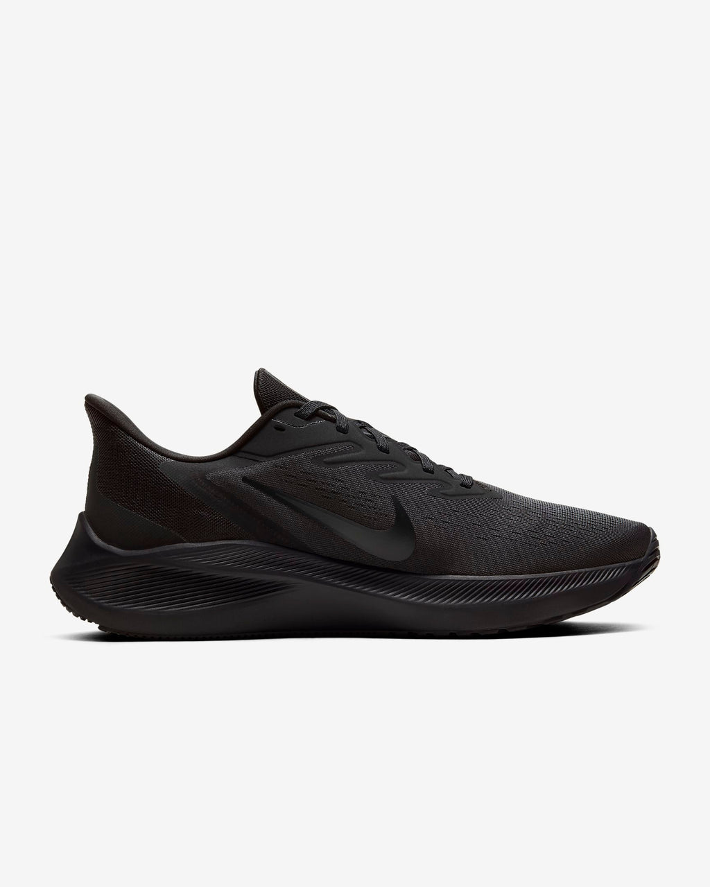 Nike Zoom Winflo 7 Running Shoes in Black CJ0291-001 - product image from the listing.