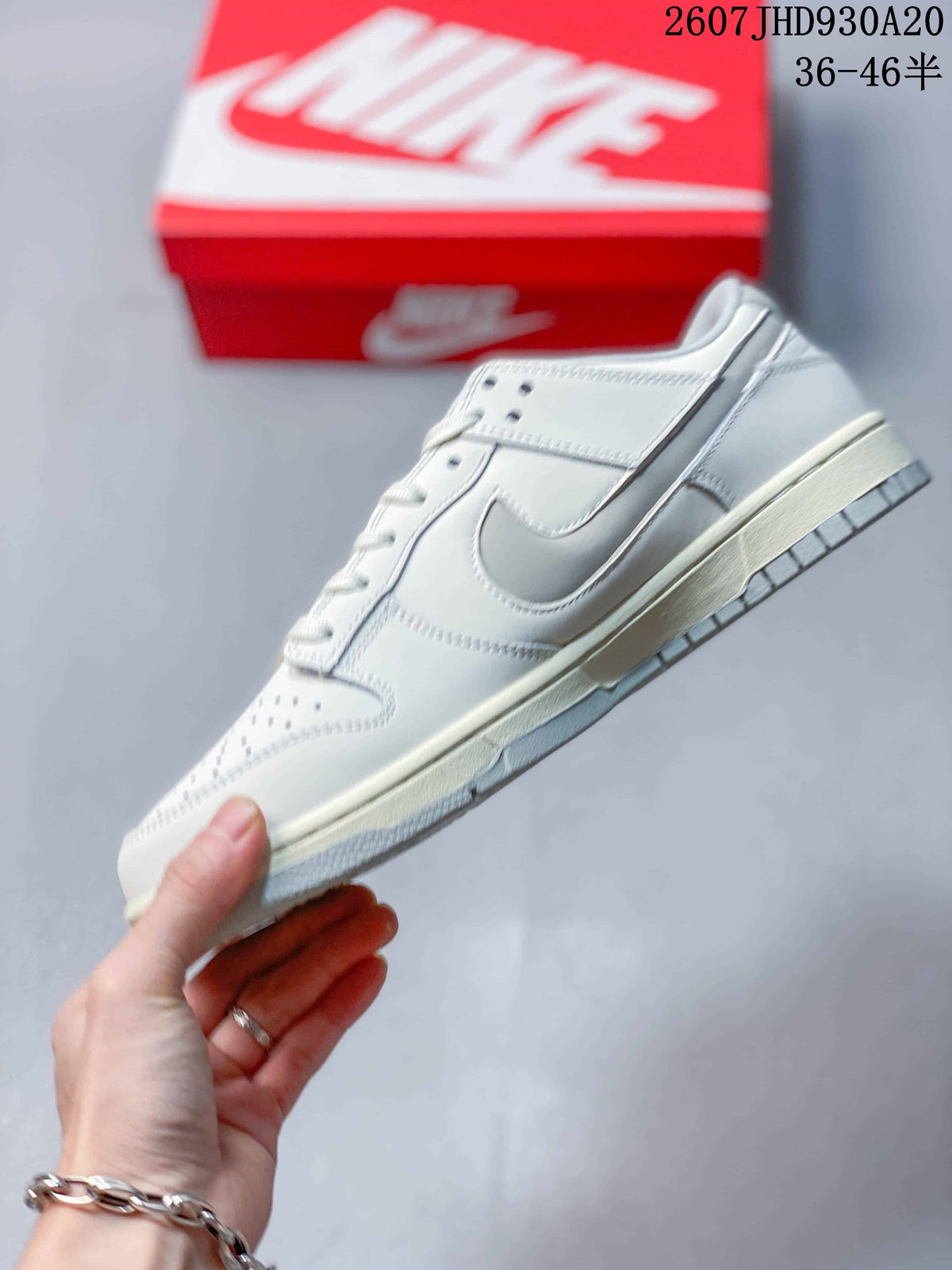 Nike Dunk Low Sneakers in Beige 07JHD930A20 - product image from the listing.