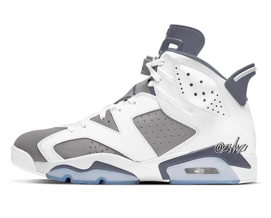 Air Jordan 6 Retro Cool Grey Sneakers CT8529-100 - product image from the listing.