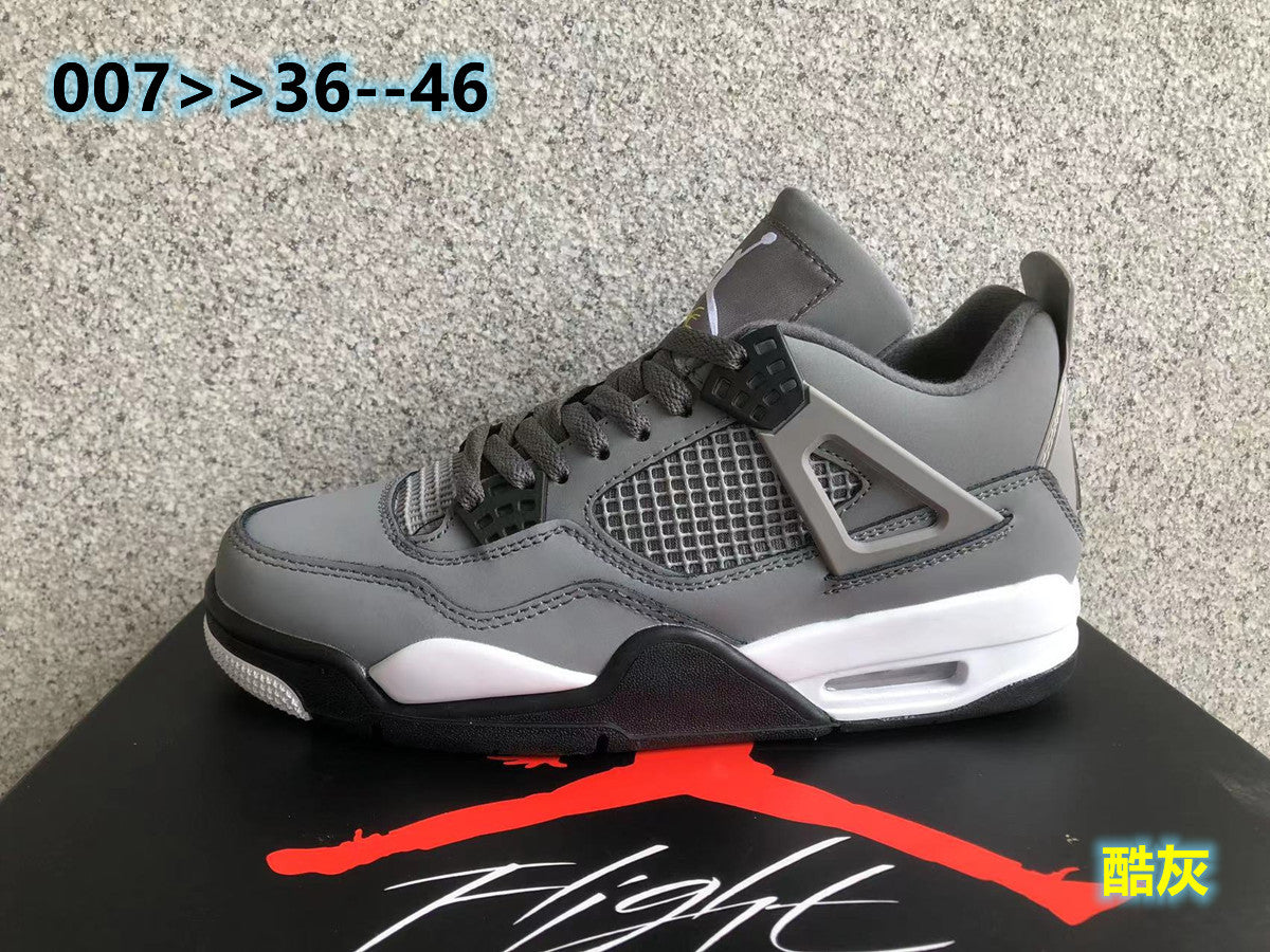 Jordan AJ4 Sneakers in Cool Grey - product image from the listing.