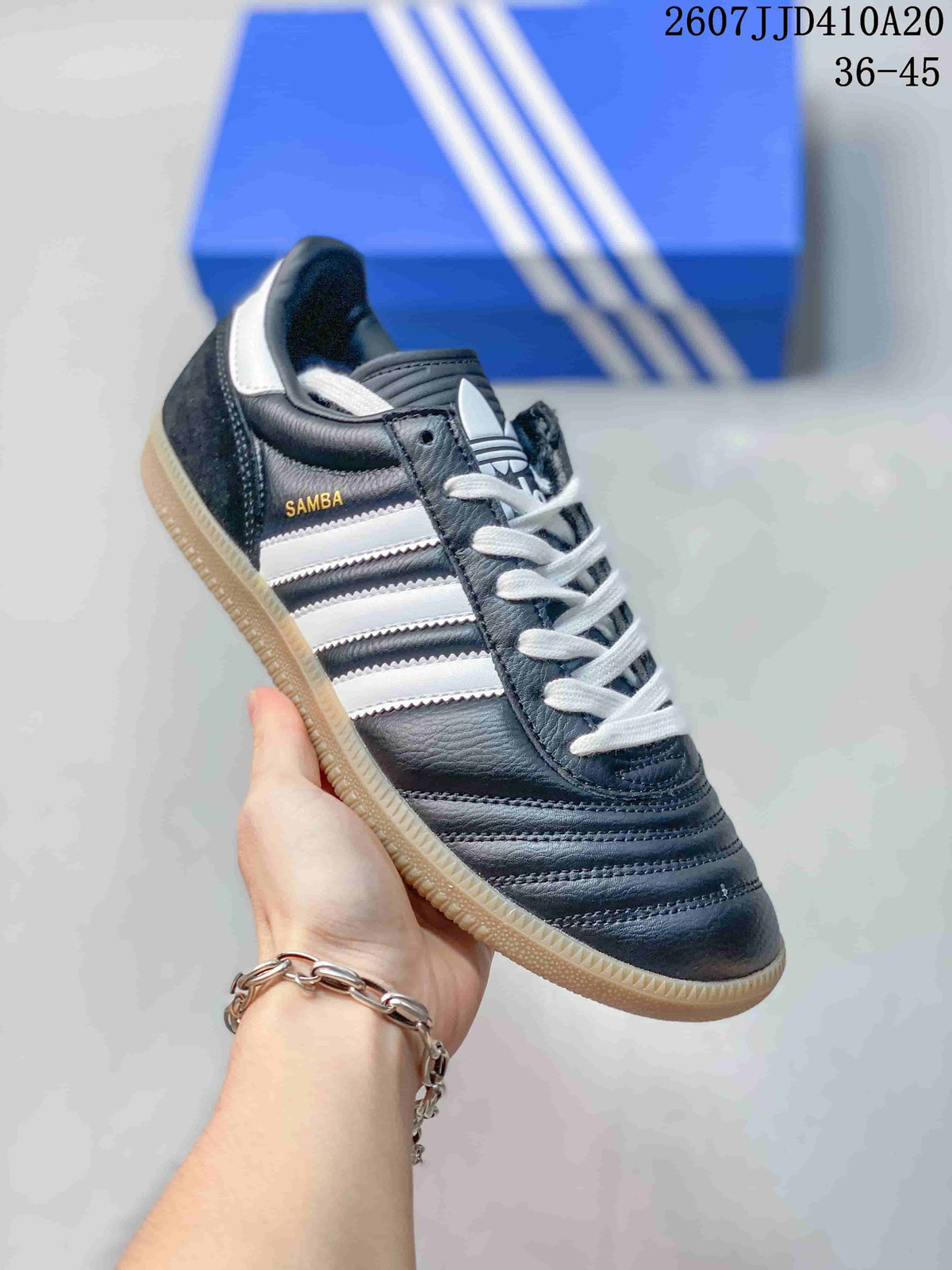 Adidas Originals Samba OG Sneakers in Black White - product image from the listing.