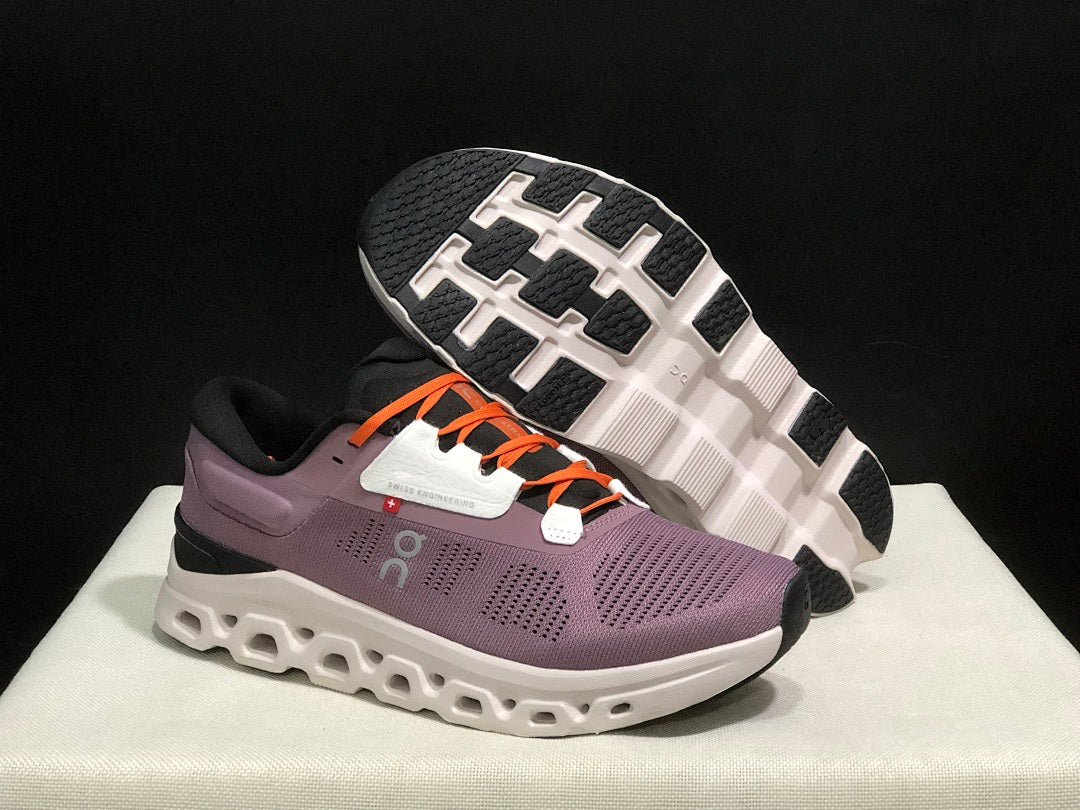 On Cloudstratus 3 Trainers in Dusty Rose - product image from the listing.
