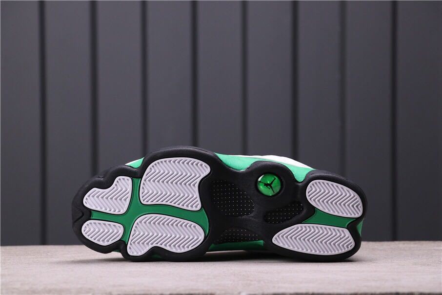 Air Jordan 13 Lucky Green High-Top Sneakers DB6537-113 - product image from the listing.