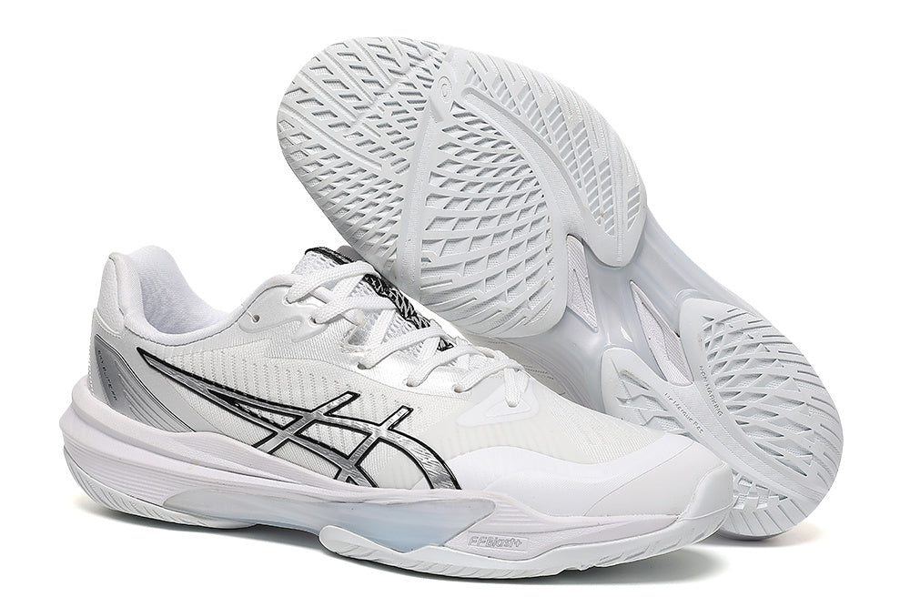 ASICS Sky Elite FF 3 White Silver Indoor Court Footwear - product image from the listing.