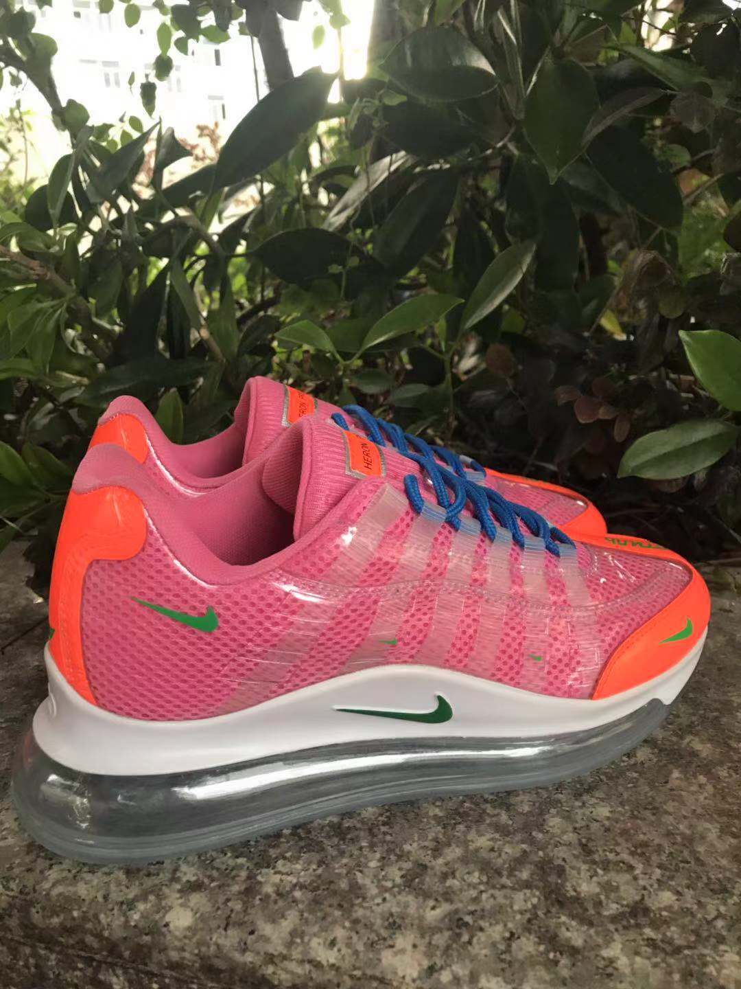 Nike Air Max 720 Sneakers in Pink Orange Green - product image from the listing.