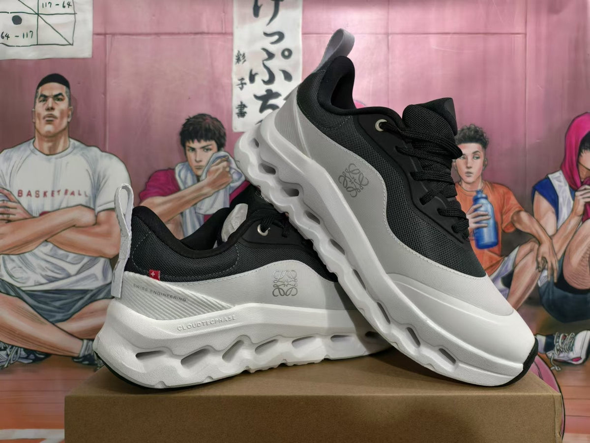 On Running Cloudtilt Sneakers in Black White - product image from the listing.