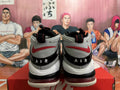 Nike Air Max CB 34 Basketball Shoes in Grey White Red - product image from the listing.