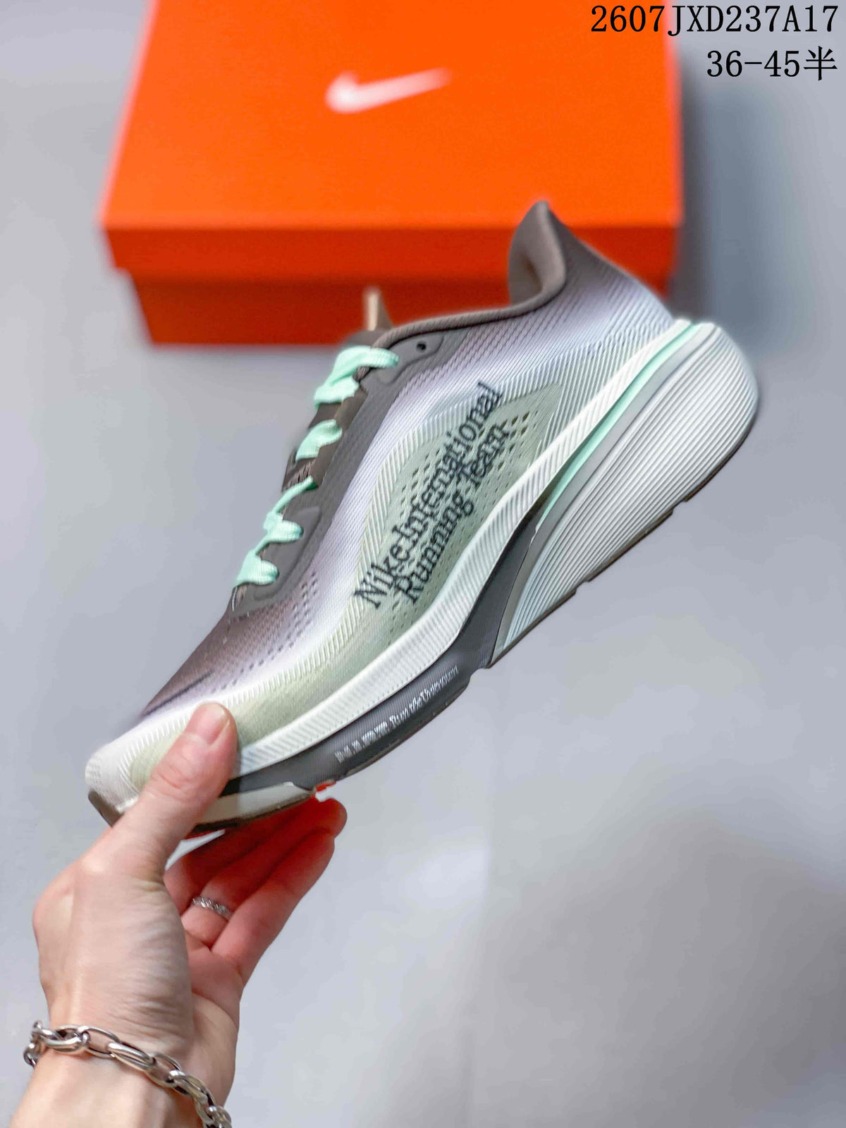 Nike Air Zoom Pegasus 42 Running Shoes in Gray Mint JXD237A17 - product image from the listing.