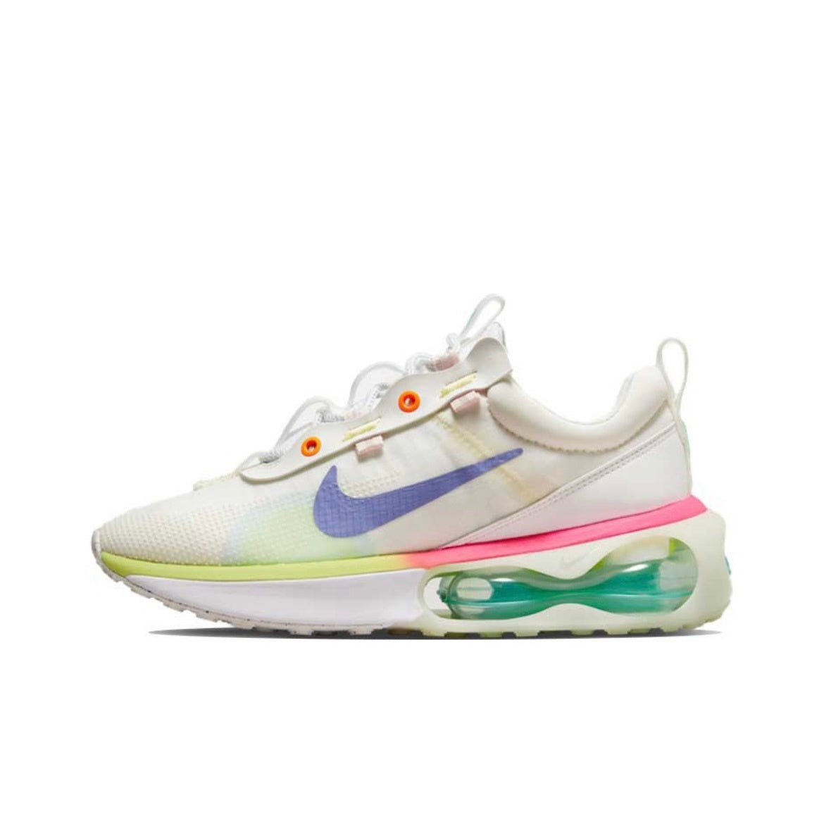 Nike Air Max 2021 Sneakers in White Green Purple DO2328-101 - product image from the listing.