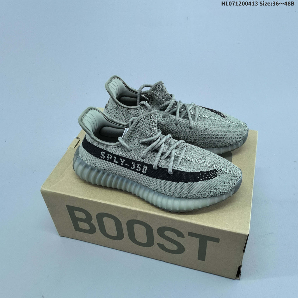 Adidas Yeezy 350 V2 Knit-Look Lifestyle Trainers - product image from the listing.
