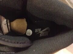 Jordan 1 High Sneakers in Grey Black - product image from the listing.