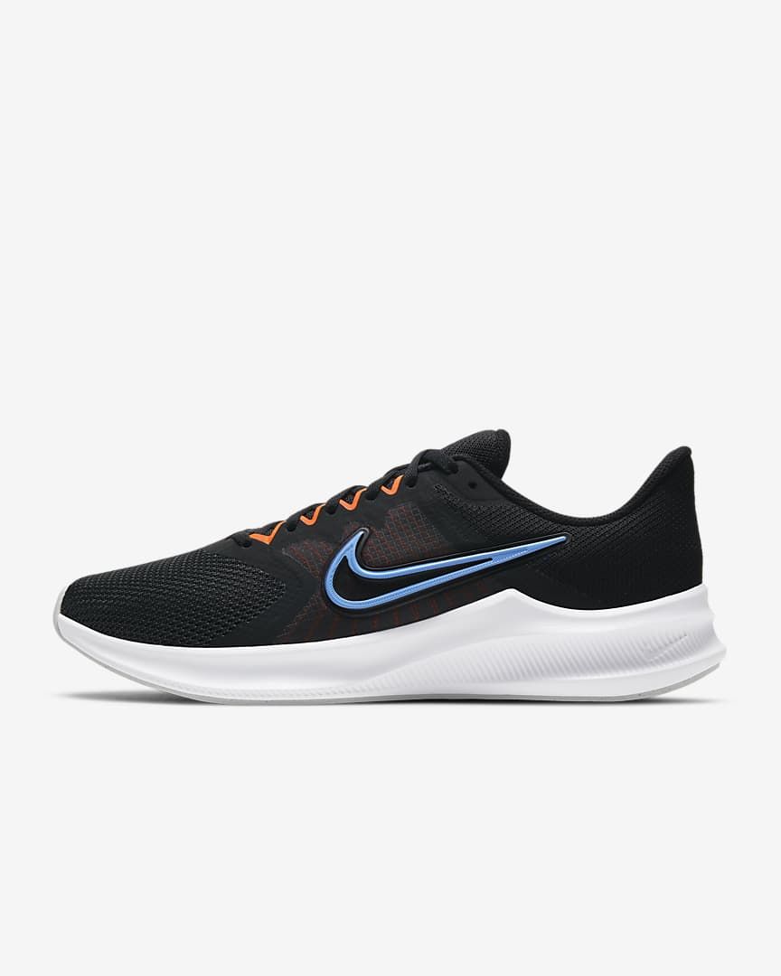 Nike Downshifter 11 Running Shoes in Black CW3411-001 - product image from the listing.
