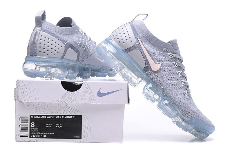 Nike Air VaporMax Flyknit 2 Sneakers in Grey - product image from the listing.