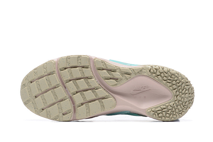 Nike Air Huarache Sneakers in Light Grey Pink Aqua - product image from the listing.