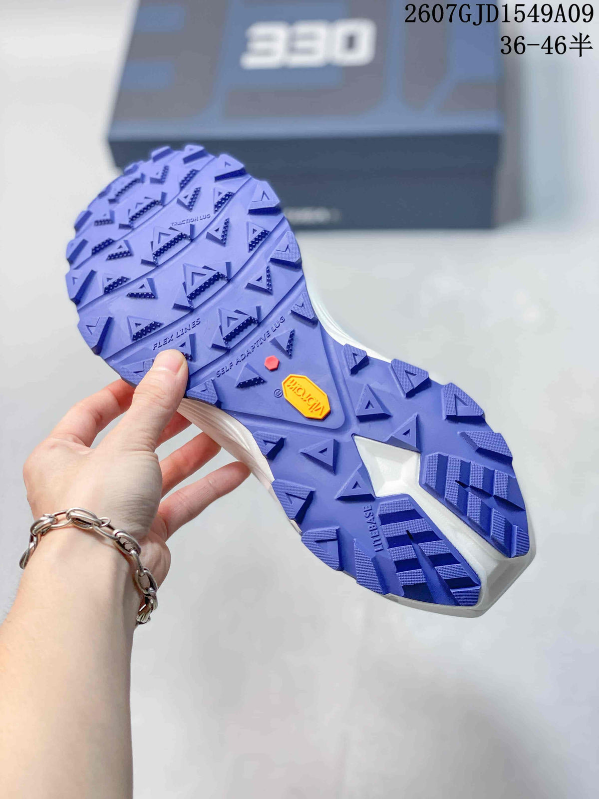 Kailas Fuga Ex 330 Trail Running Shoes in Grey Purple - product image from the listing.