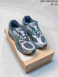 ASICS Gel-Nimbus 10.1 Silver Green Retro Sneakers for Running - product image from the listing.