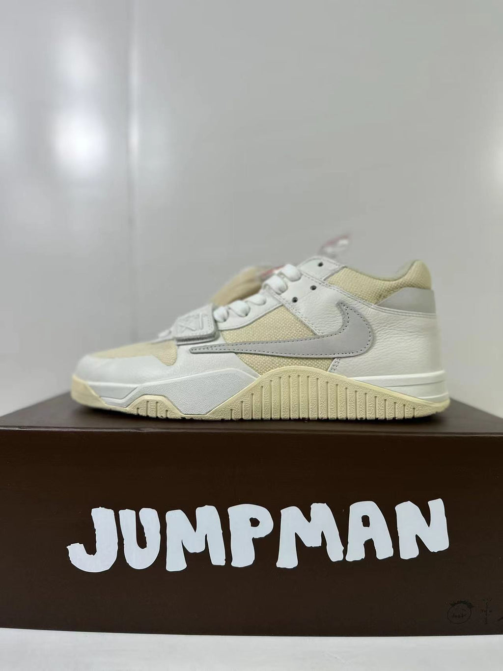 Jordan Jumpman Jack TR Sneakers in Cream Yellow FZ8117-003 - product image from the listing.