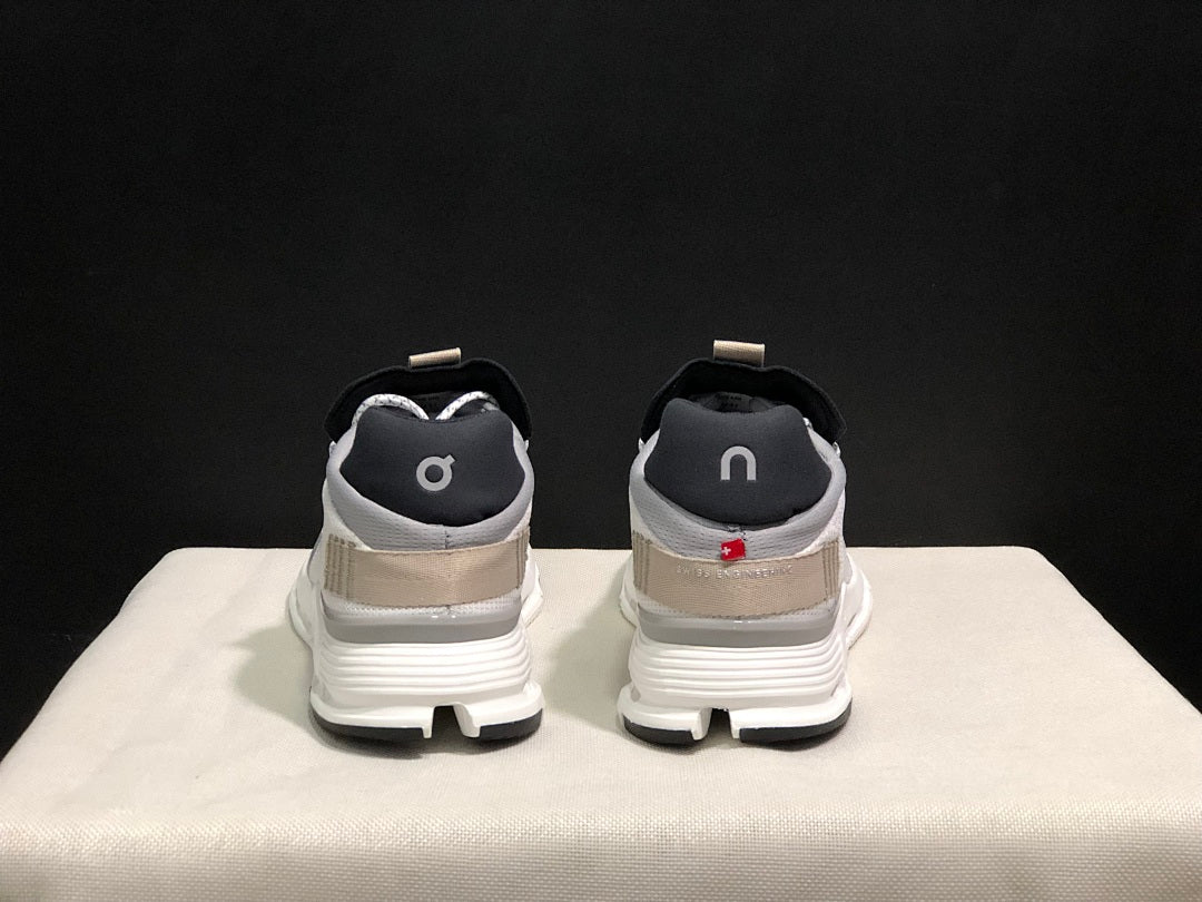 White and Sand On Cloudnova 1 Sneakers - product image from the listing.
