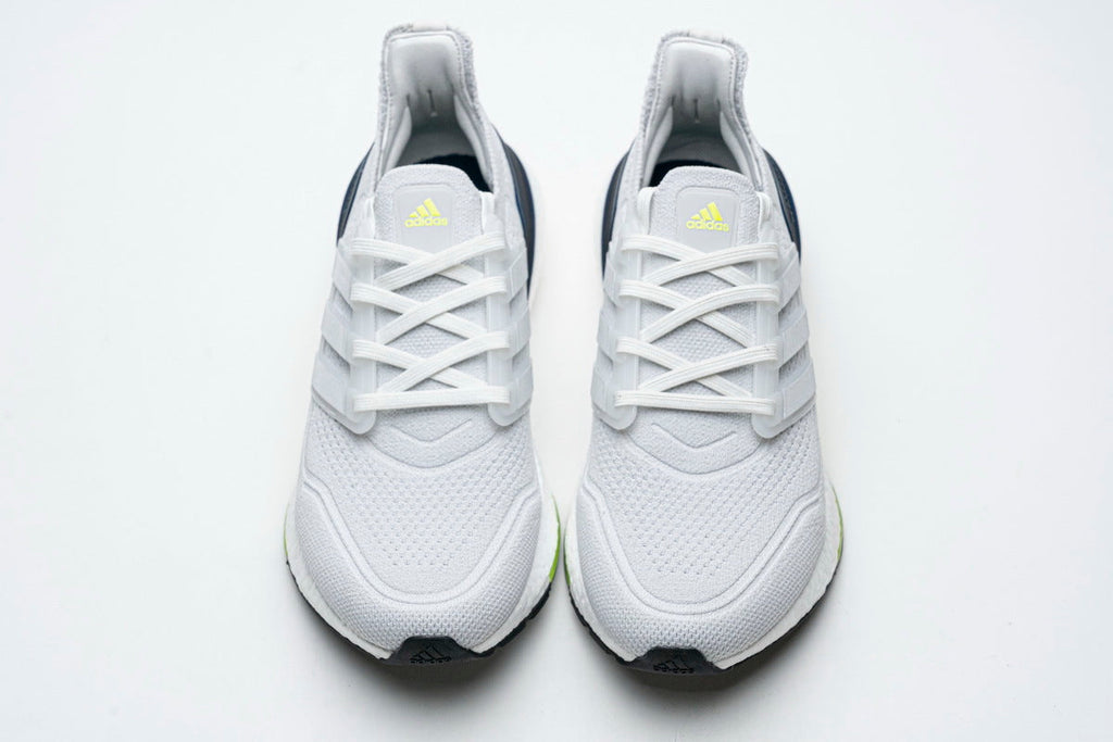 adidas Ultraboost 21 Running Shoes in White FY0371 - product image from the listing.