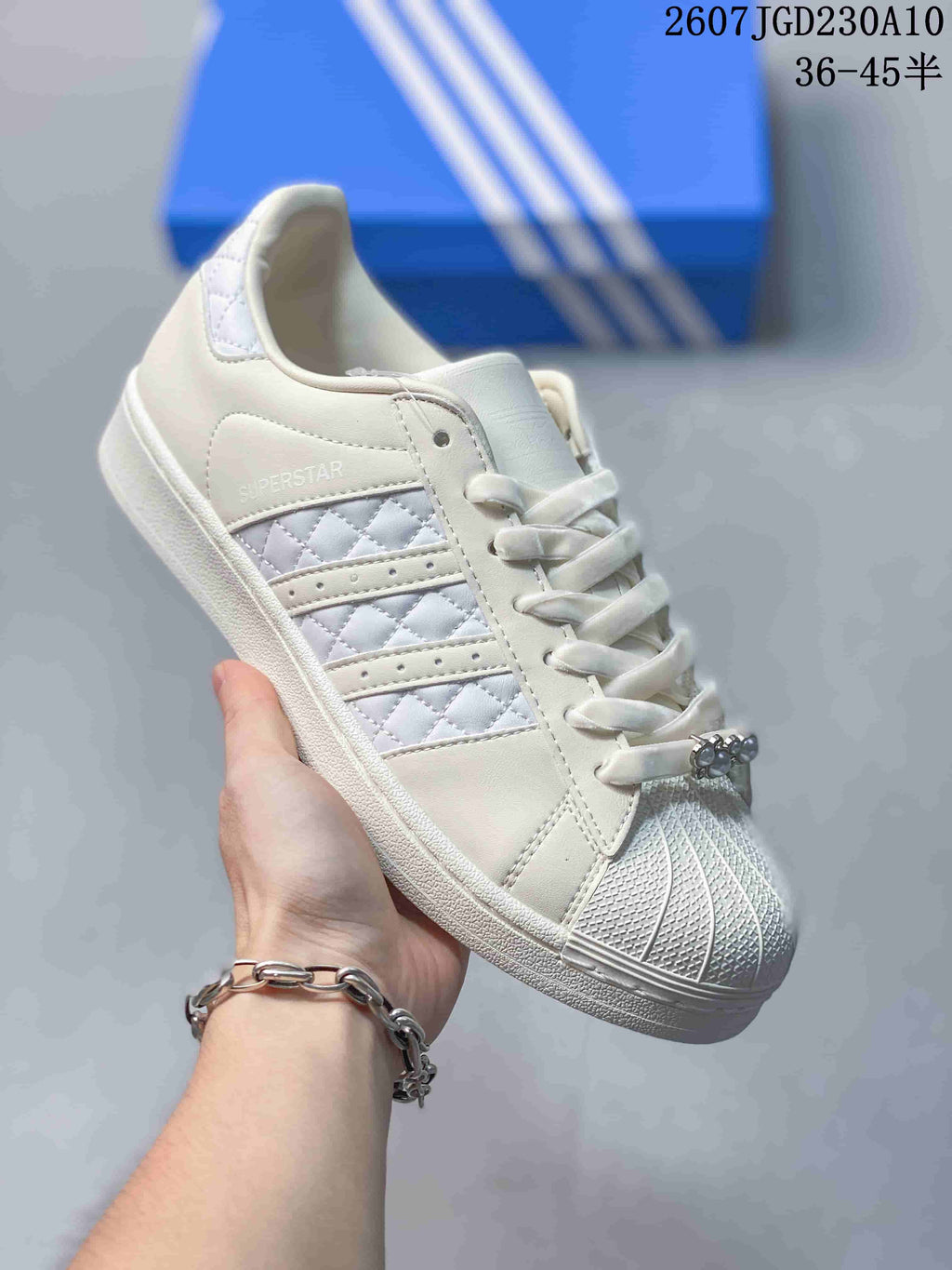 Adidas Superstar II Sneakers in White 2607JGD230A10 - product image from the listing.
