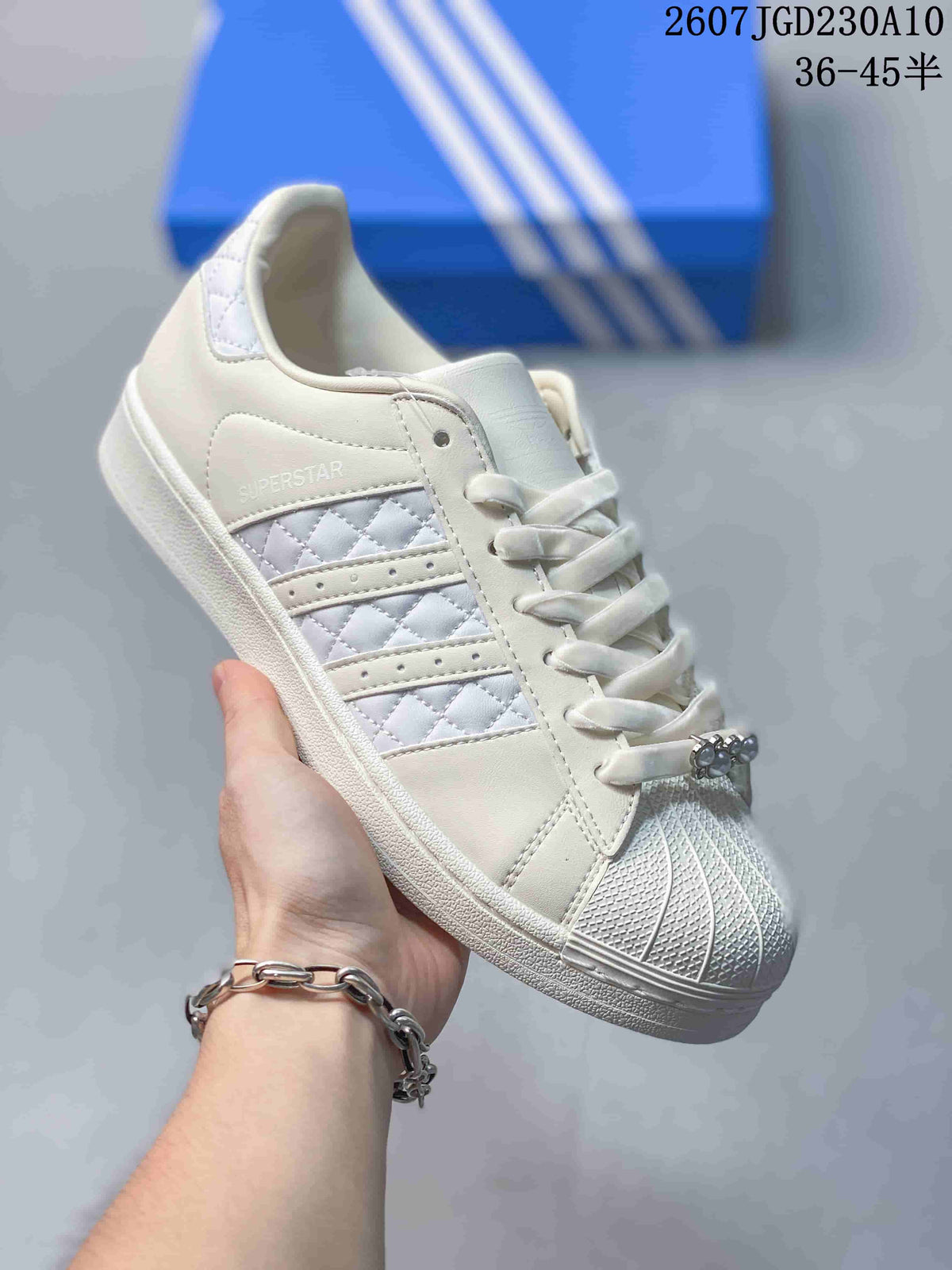 Adidas Superstar II Sneakers in White 2607JGD230A10 - product image from the listing.