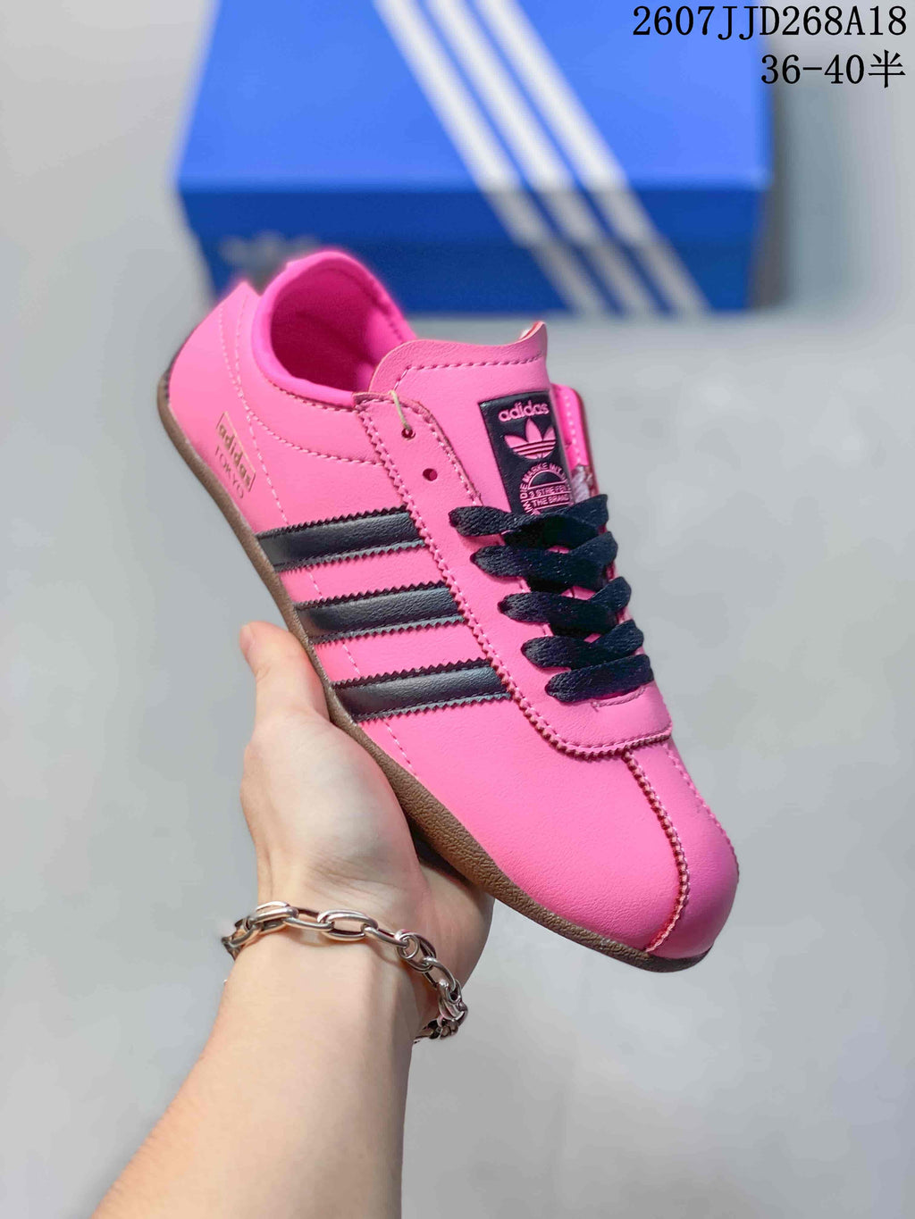 adidas Originals Tokyo Low-Top Sneakers in Pink 07JJD268A18 - product image from the listing.